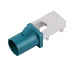 7.03AG Series 90° Horizontal Fakra (Male) Connector