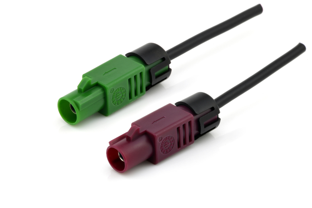 7.03A7 Series Waterproof Fakra  (Male) Harness/Connector