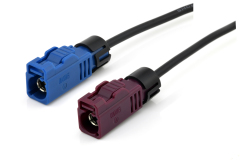 7.03A8 Series Waterproof Fakra  (Female) Harness/Connector