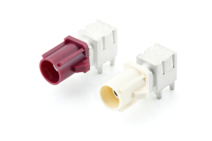 7.03AG Series 90° Horizontal Fakra (Male) Connector