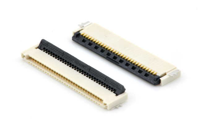 8.02A0 Series P0.5mm, Dual Contact,Rear Flip, H=1.2mm