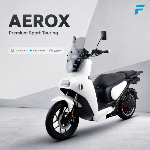 FUNTI Electric Motorcycle | High-Performance E-Scooters 150km Range | China Manufacturer,AEROX Electric Scooter 80km/h 100km Range Premium Sport Touring,AEROX | 72V40Ah, 80km/h