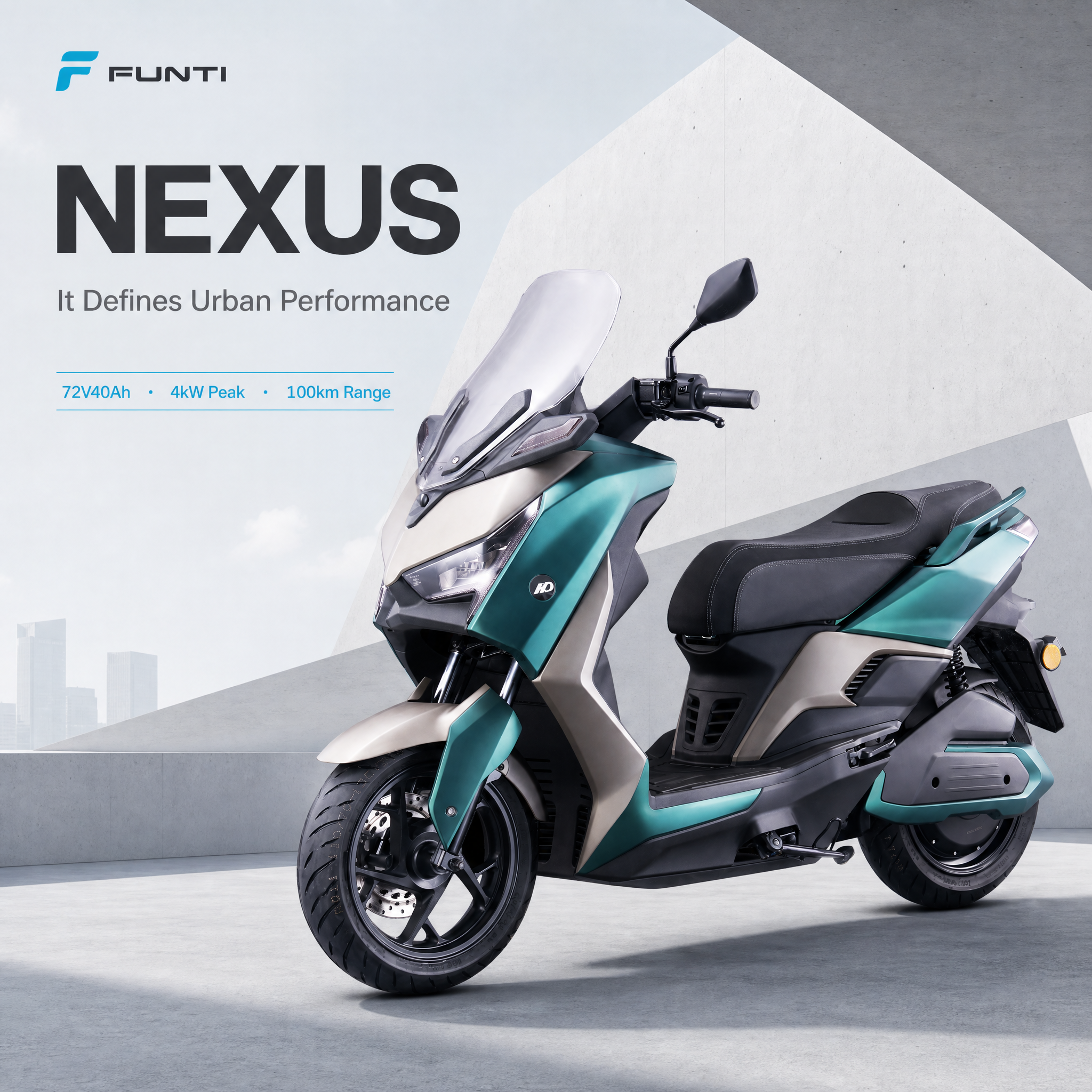 FUNTI Electric Motorcycle | High-Performance E-Scooters 150km Range | China Manufacturer,NEXUS Electric Scooter 4kW Peak 100km Range 60km/h Urban 72V 40Ah,NEXUS | 72V40Ah, 60km/h