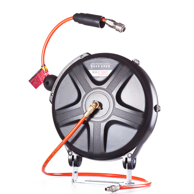 SGCB Auto Cleaning Retractable Air Water Hose Storage Reel Series,GUANGZHOU SGCB CO.,LTD,Retrackable Hose Reel Series