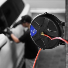 SGCB Auto Cleaning Retractable Air Water Hose Storage Reel Series,GUANGZHOU SGCB CO.,LTD,Retrackable Hose Reel Series