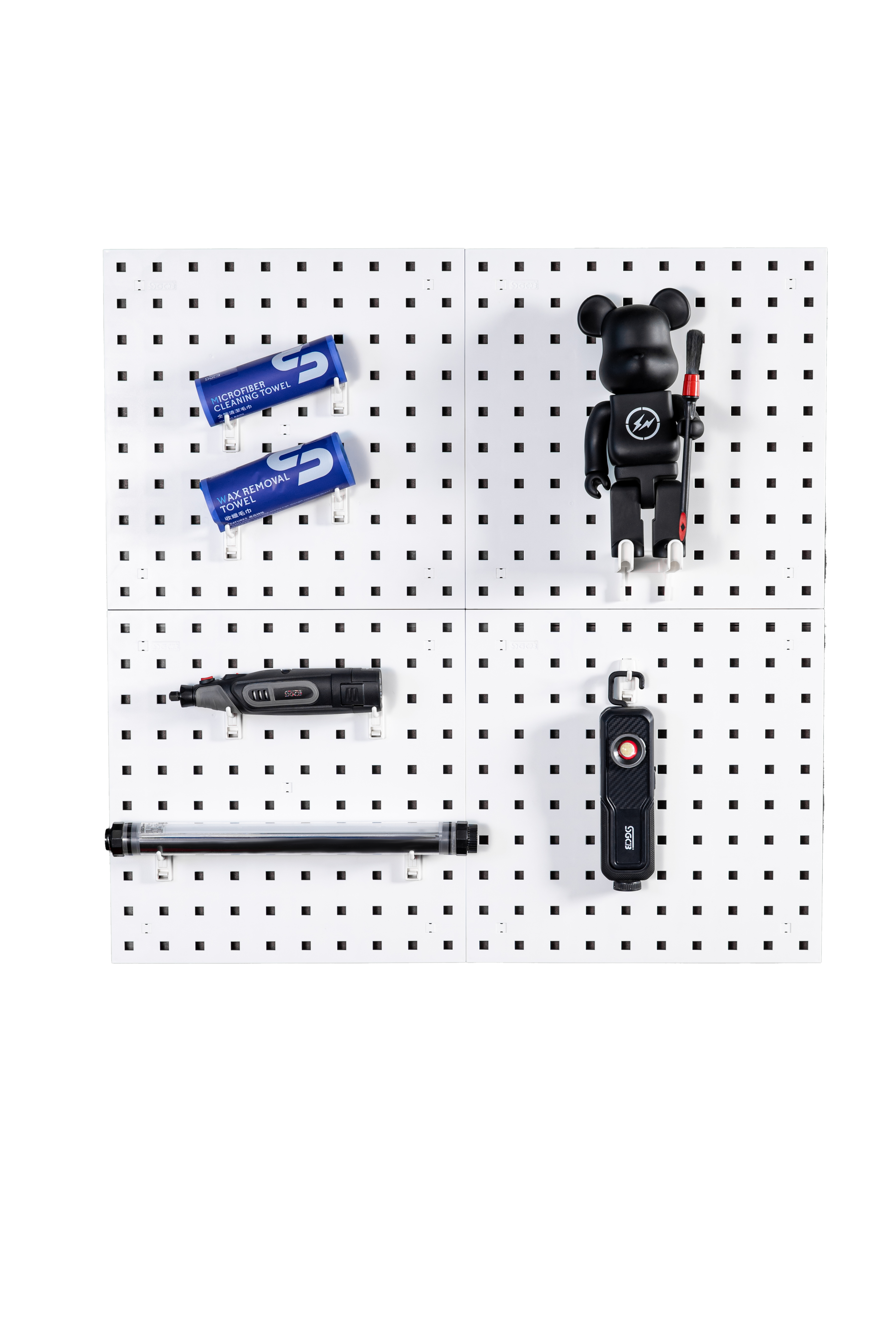 SGCB Multifunction Pegboard Wall-mounted Auto Repair Cleaning Tool,GUANGZHOU SGCB CO.,LTD,Multifunction Pegboard a robust and versatile car detailing solution