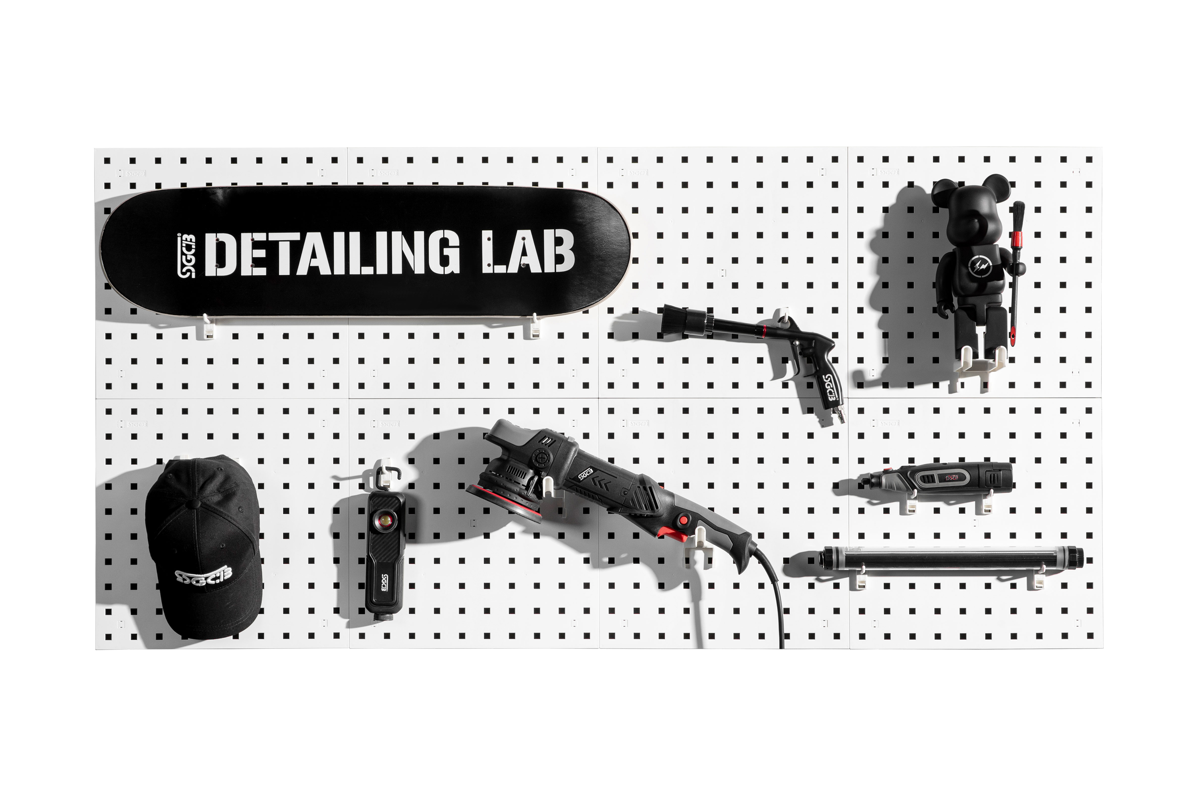 SGCB Multifunction Pegboard Wall-mounted Auto Repair Cleaning Tool,GUANGZHOU SGCB CO.,LTD,Multifunction Pegboard a robust and versatile car detailing solution