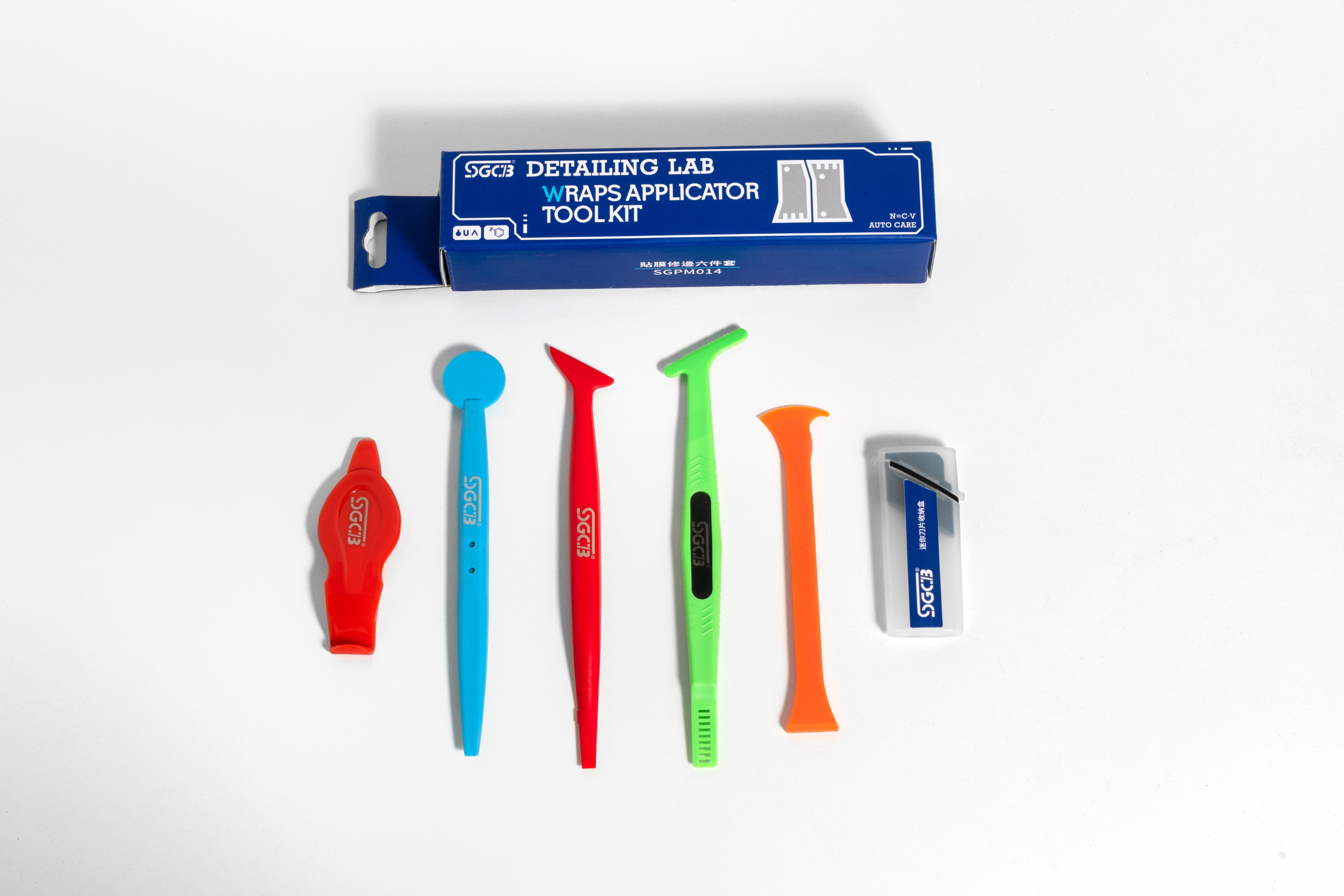 SGCB Wraps Applicator Tool Kit Complete Auto Film Wraps Construction,GUANGZHOU SGCB CO.,LTD,Wraps Applicator Tool Kit