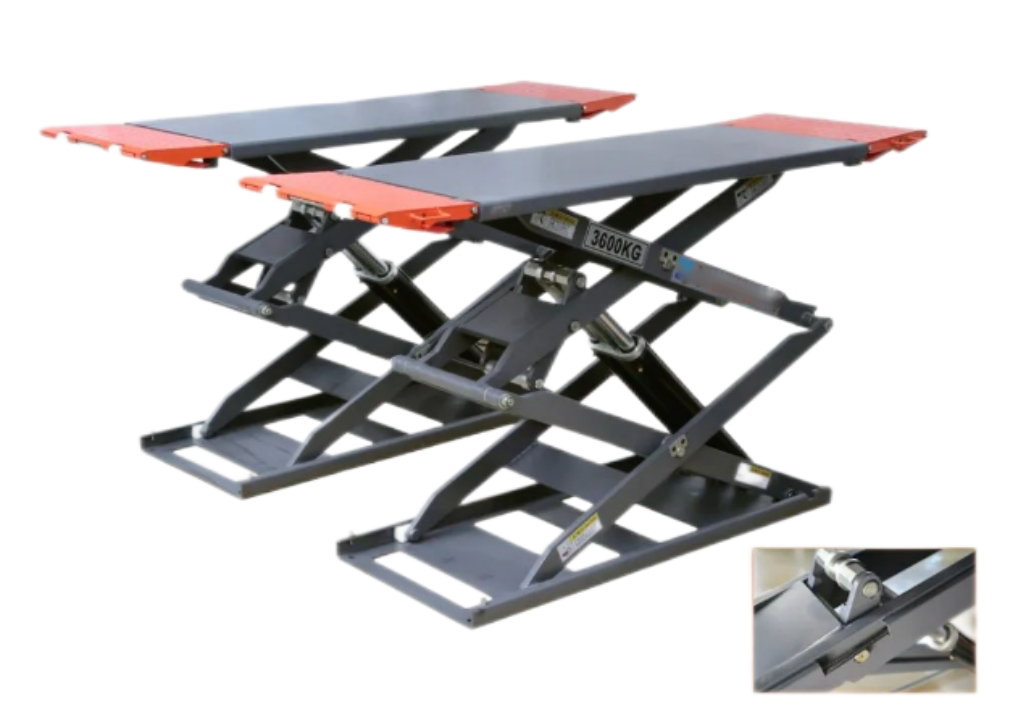 SGCB Ultra-thin Small Platform Scissor Lift On-ground Auto Maintenance,GUANGZHOU SGCB CO.,LTD,Ultrathin Small Platform Scissor Lift (On the Ground)