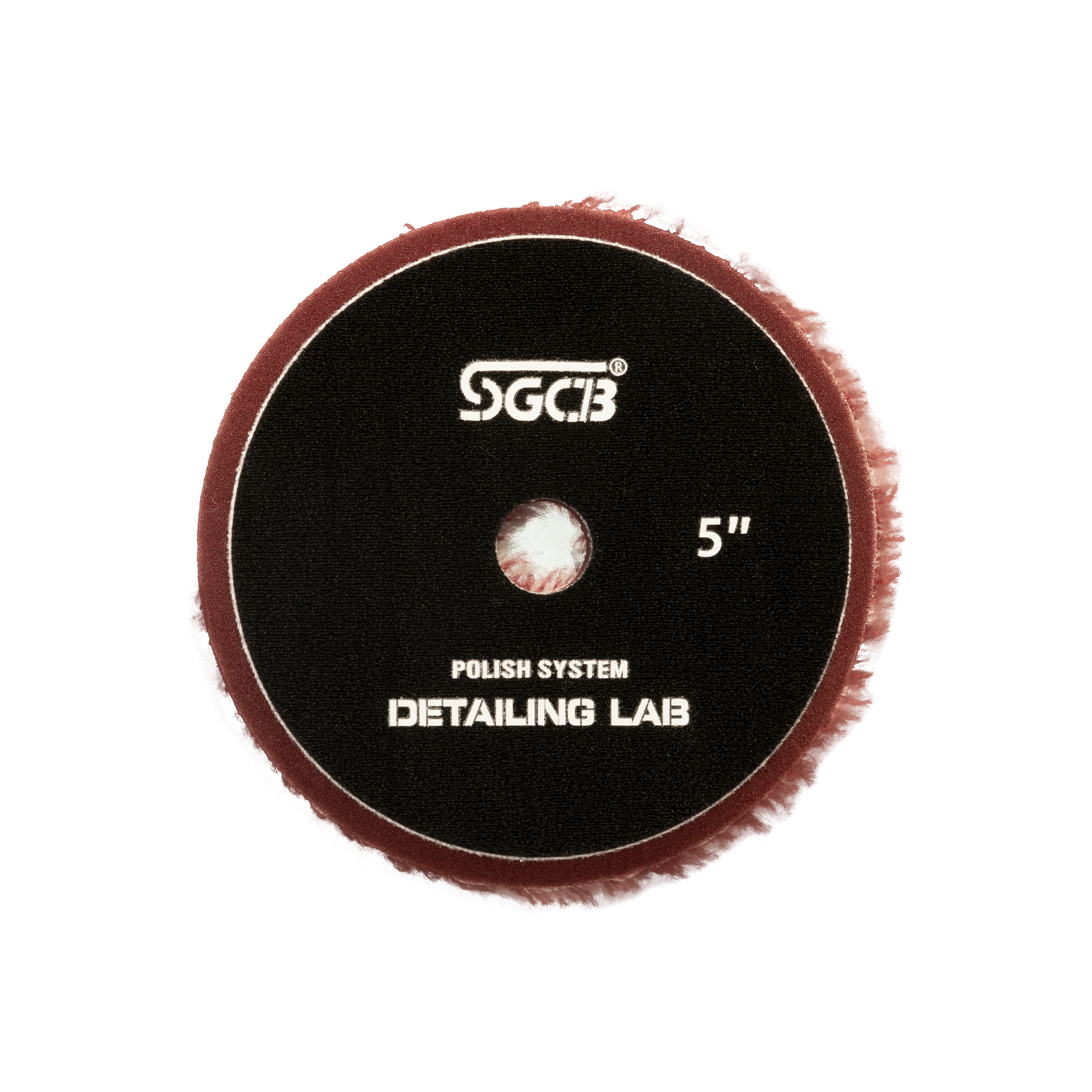 SGCB Cutting Short Wool Pad Series Auto Paint Medium Red,GUANGZHOU SGCB CO.,LTD,Cutting Short Wool Pad Series