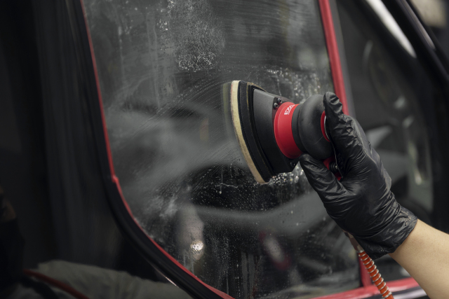 SGCB Glass Buffing Pad Windshield Skylight Side window Rear Window,GUANGZHOU SGCB CO.,LTD,Glass Buffing Pad For Car glass correction