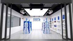 SGCB Show Shelf Multi-layer Auto Care Product Display Show Shelf,GUANGZHOU SGCB CO.,LTD,SGCB Show Shelf New Version