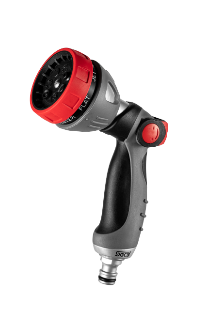 SGCB 7-Pattern Nozzle Adjustable Auto Cleaning High Pressure Water Gun,GUANGZHOU SGCB CO.,LTD,7-Pattern Water Gun perfect for garden watering and car washing.