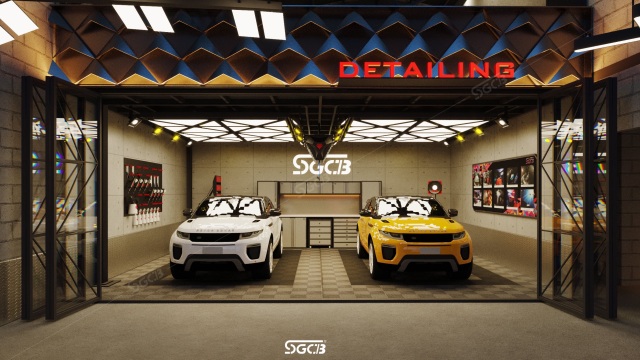 SGCB Auto Detailing Workshop Complete Output Equipment & Service Set,GUANGZHOU SGCB CO.,LTD,SGCB Detailing Workshop - Car wash equipment Setup Solutions