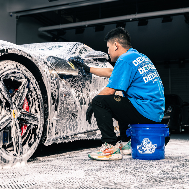 SGCB Translucent Bucket Visible Capacity Auto Clean Translucent Wash,GUANGZHOU SGCB CO.,LTD,Translucent Bucket for Car Washing