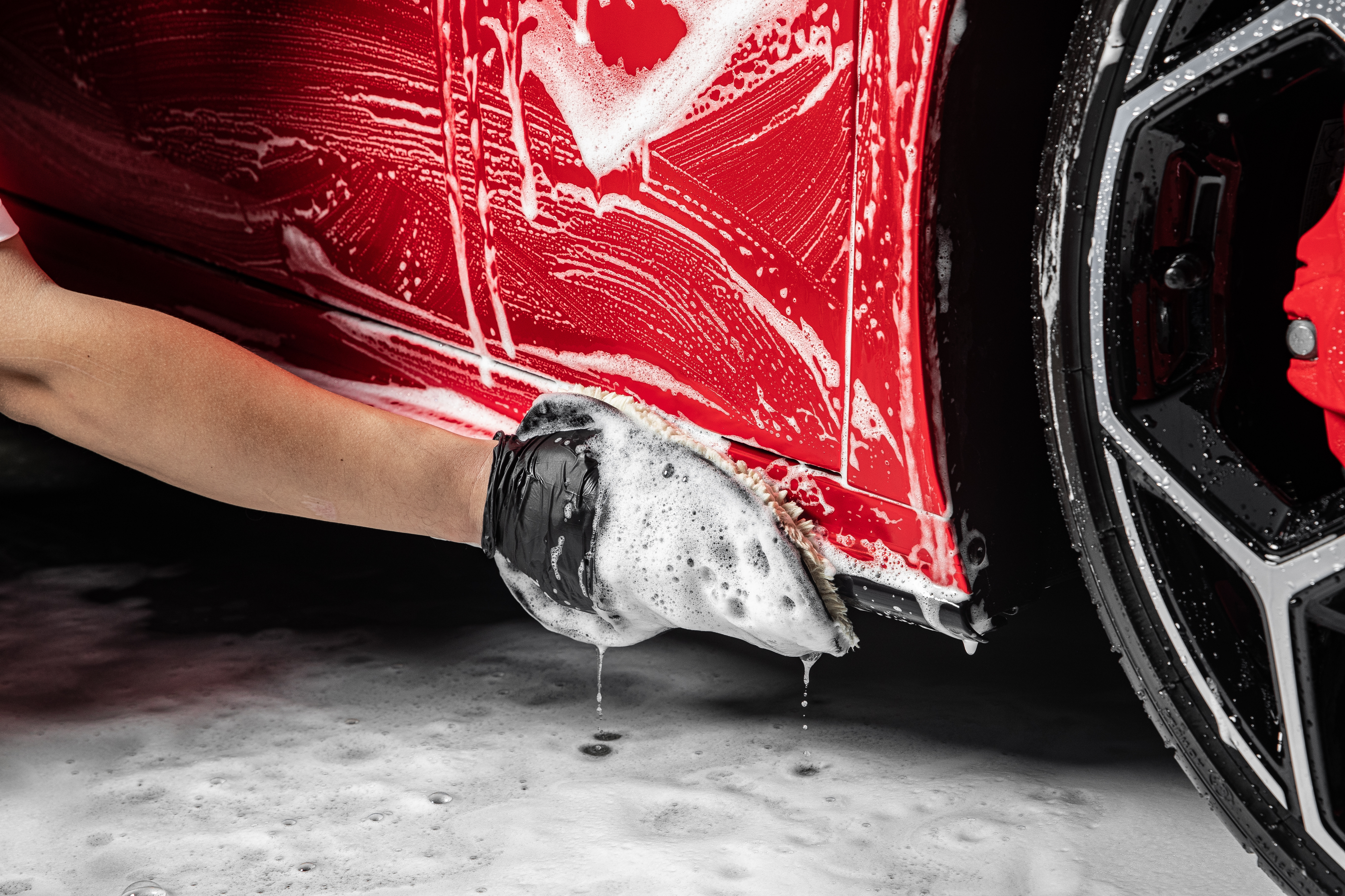 Car Wash Mitt (Short wool),GUANGZHOU SGCB CO.,LTD,Car Wash Mitt a luxurious and durable car wash tool.