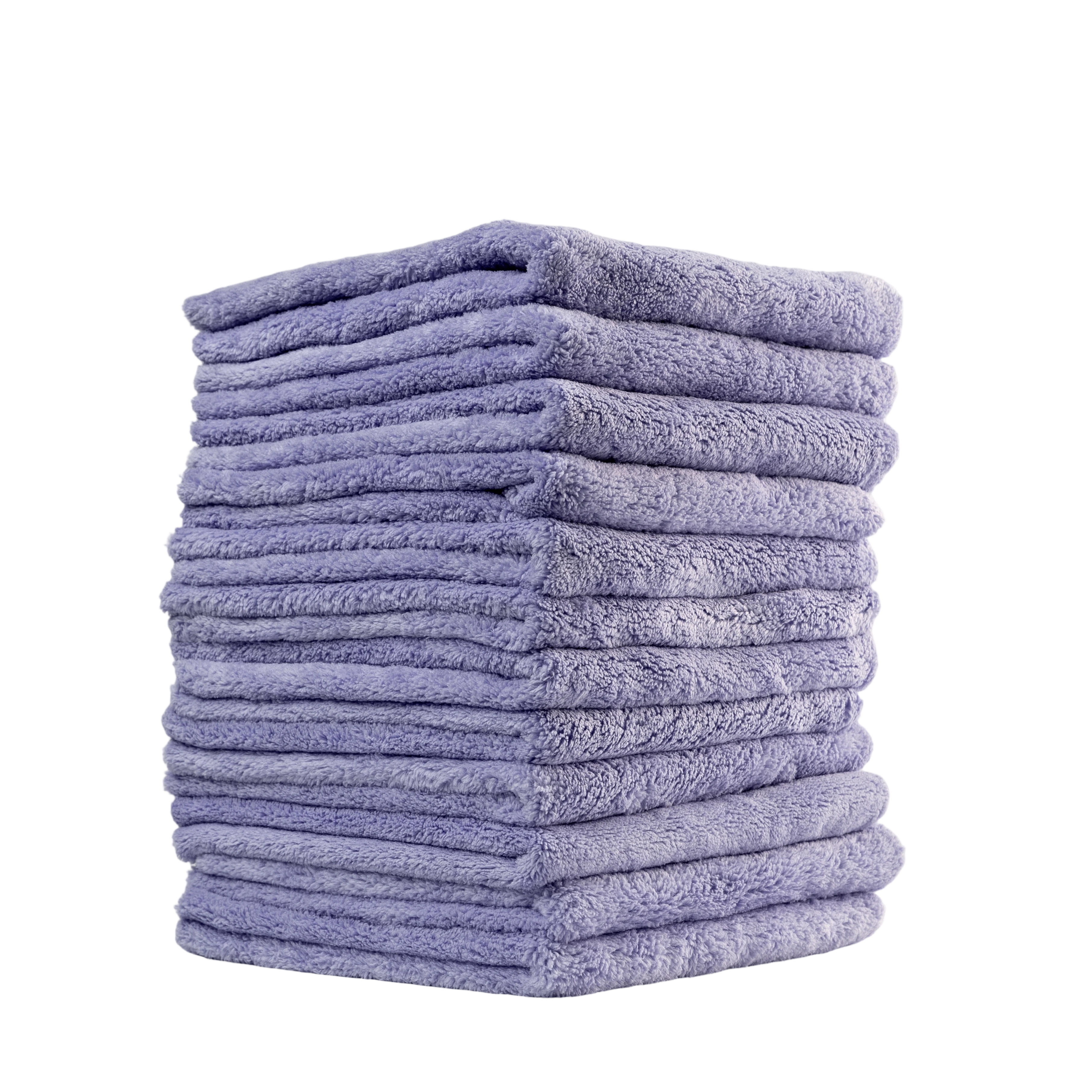 SGCB UltraPlush 380 Edgeless Towel Auto Polishing Microfiber Towel,GUANGZHOU SGCB CO.,LTD,SGCB 380GSM Edgeless Car Detailing Towels - Bulk 12-Pack