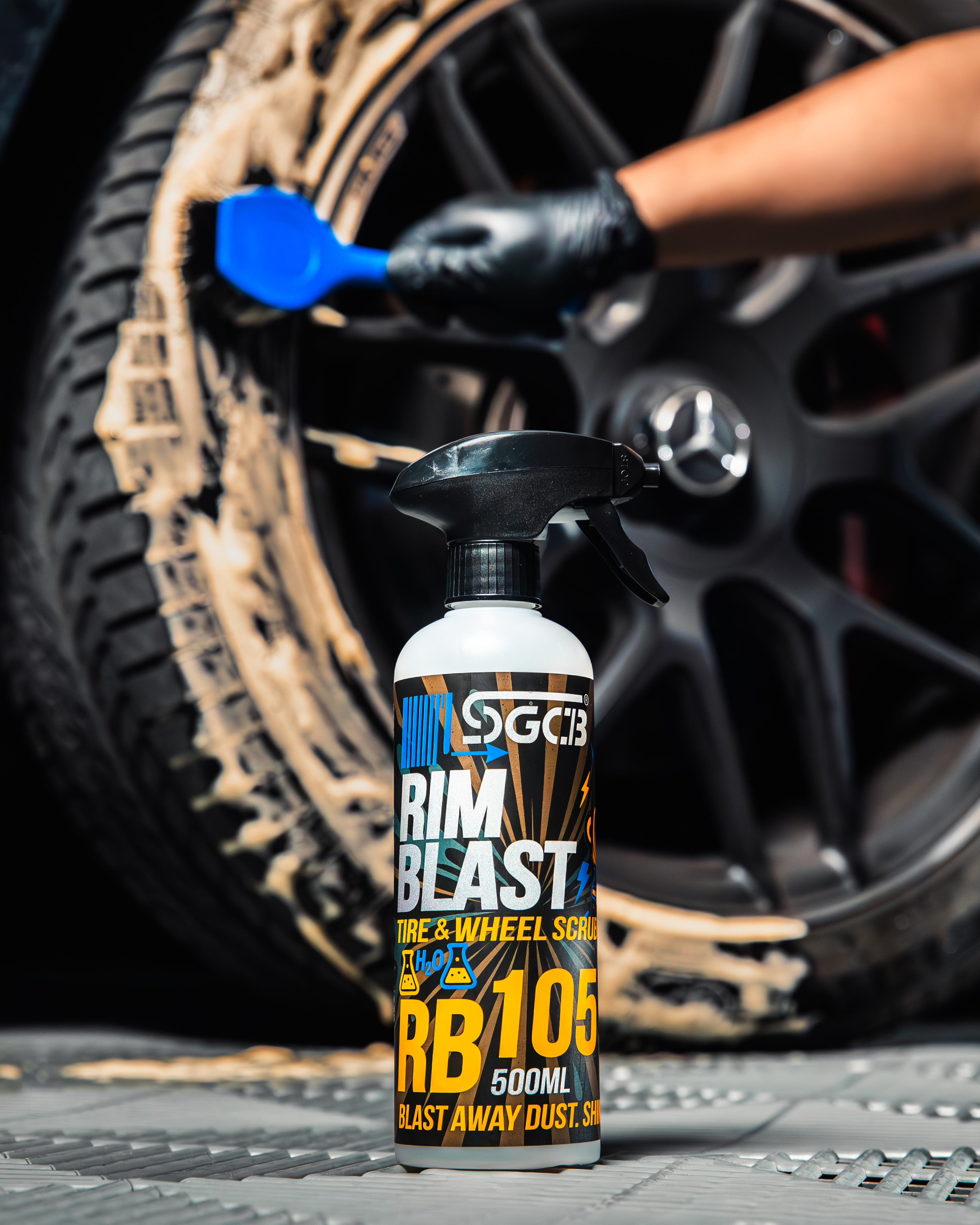 SGCB RIM BLAST Auto Tire Wheel Rim Deep Cleaning Scrub Agent,GUANGZHOU SGCB CO.,LTD,RIM BLAST (Tire & Wheel Scrub)