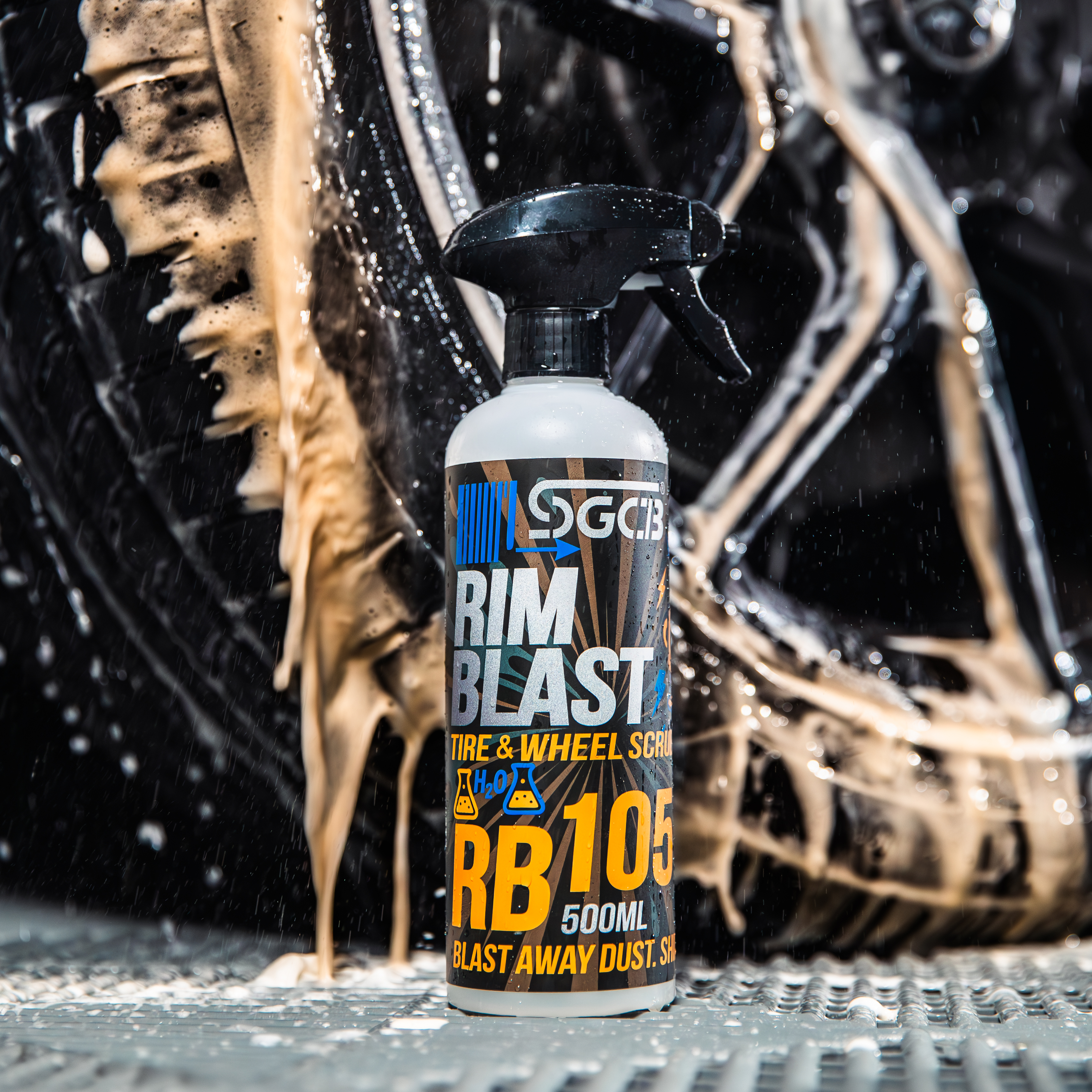 SGCB RIM BLAST Auto Tire Wheel Rim Deep Cleaning Scrub Agent,GUANGZHOU SGCB CO.,LTD,RIM BLAST (Tire & Wheel Scrub)
