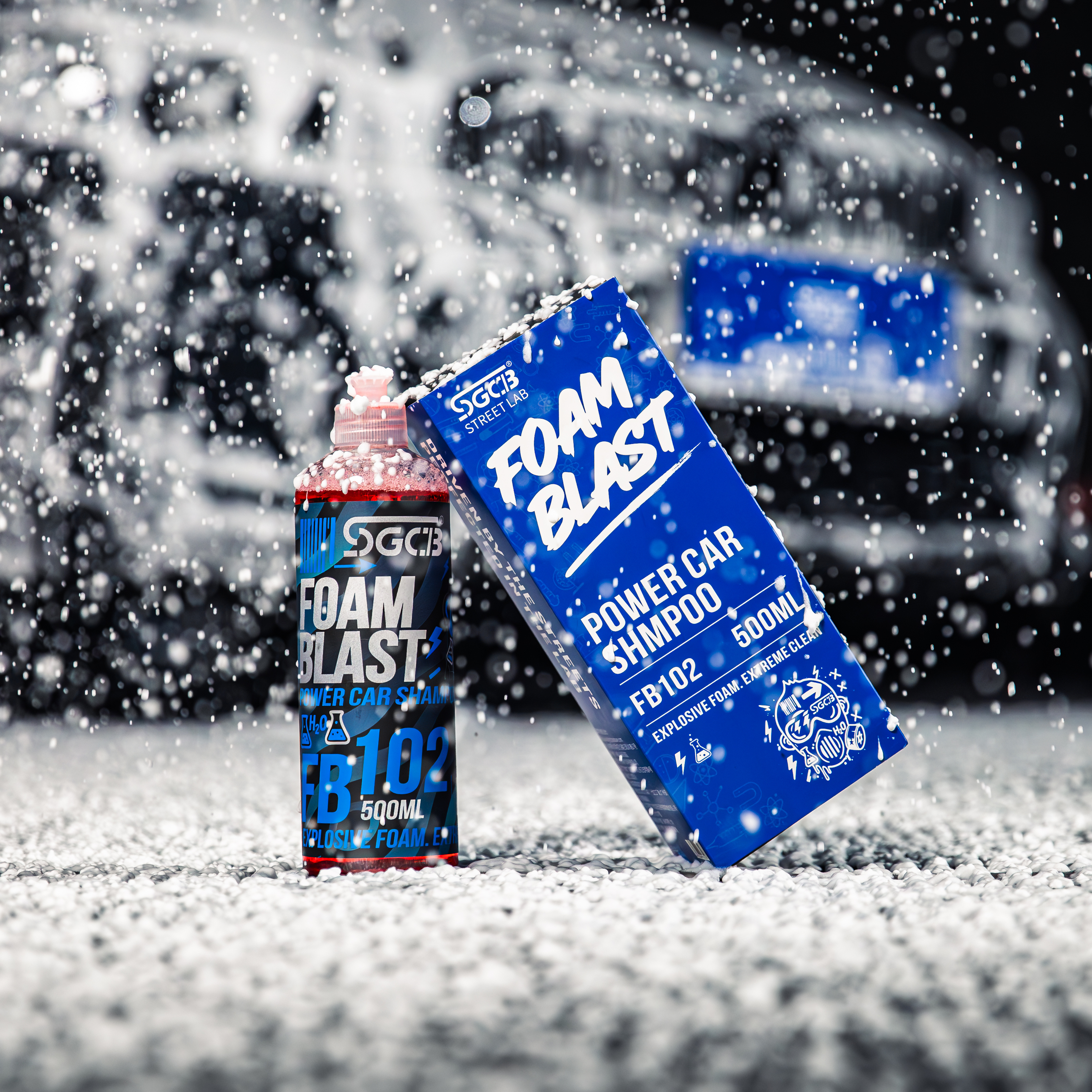 SGCB FOAM BLAST High Foam Powerful Auto Body Clean Car Shampoo,GUANGZHOU SGCB CO.,LTD,SGCB Foam Blast - Professional-grade wholesale car wash chemicals