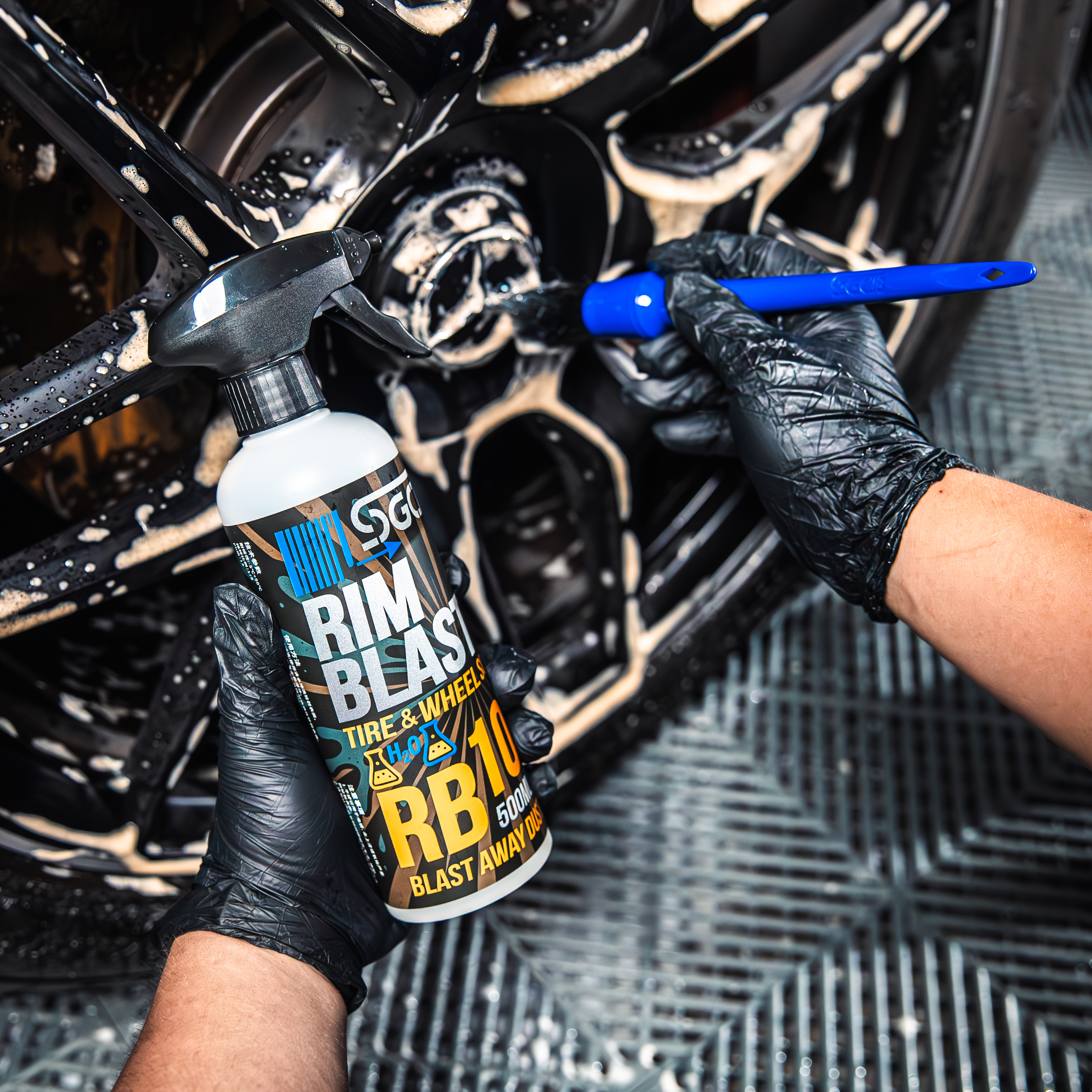 SGCB RIM BLAST Auto Tire Wheel Rim Deep Cleaning Scrub Agent,GUANGZHOU SGCB CO.,LTD,RIM BLAST (Tire & Wheel Scrub)