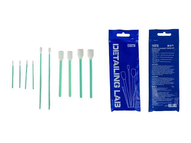 SGCB Foam Cleaning Swab Tool Kit Multi-head Auto Fine Gap,GUANGZHOU SGCB CO.,LTD,New - Foam Cleaning Swab Kit