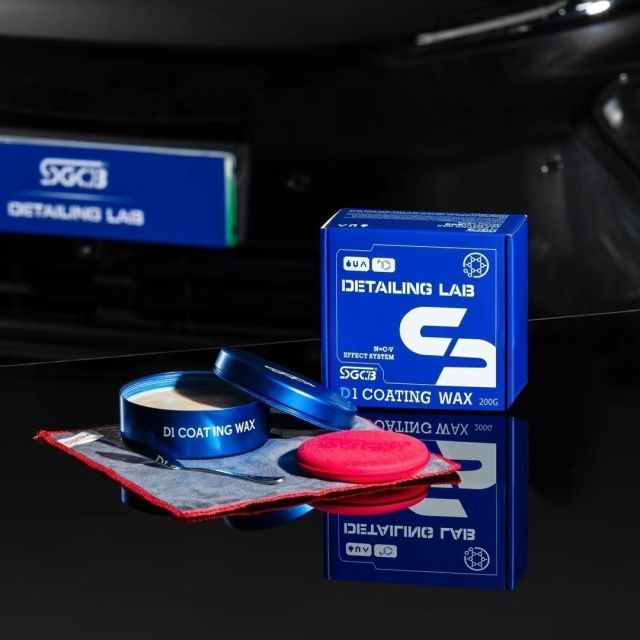 SGCB D1 Coating Wax High Gloss Auto Paint Surface Protective,GUANGZHOU SGCB CO.,LTD,D1 Coating Wax a 200g solution offering durability for 4-6 car washes