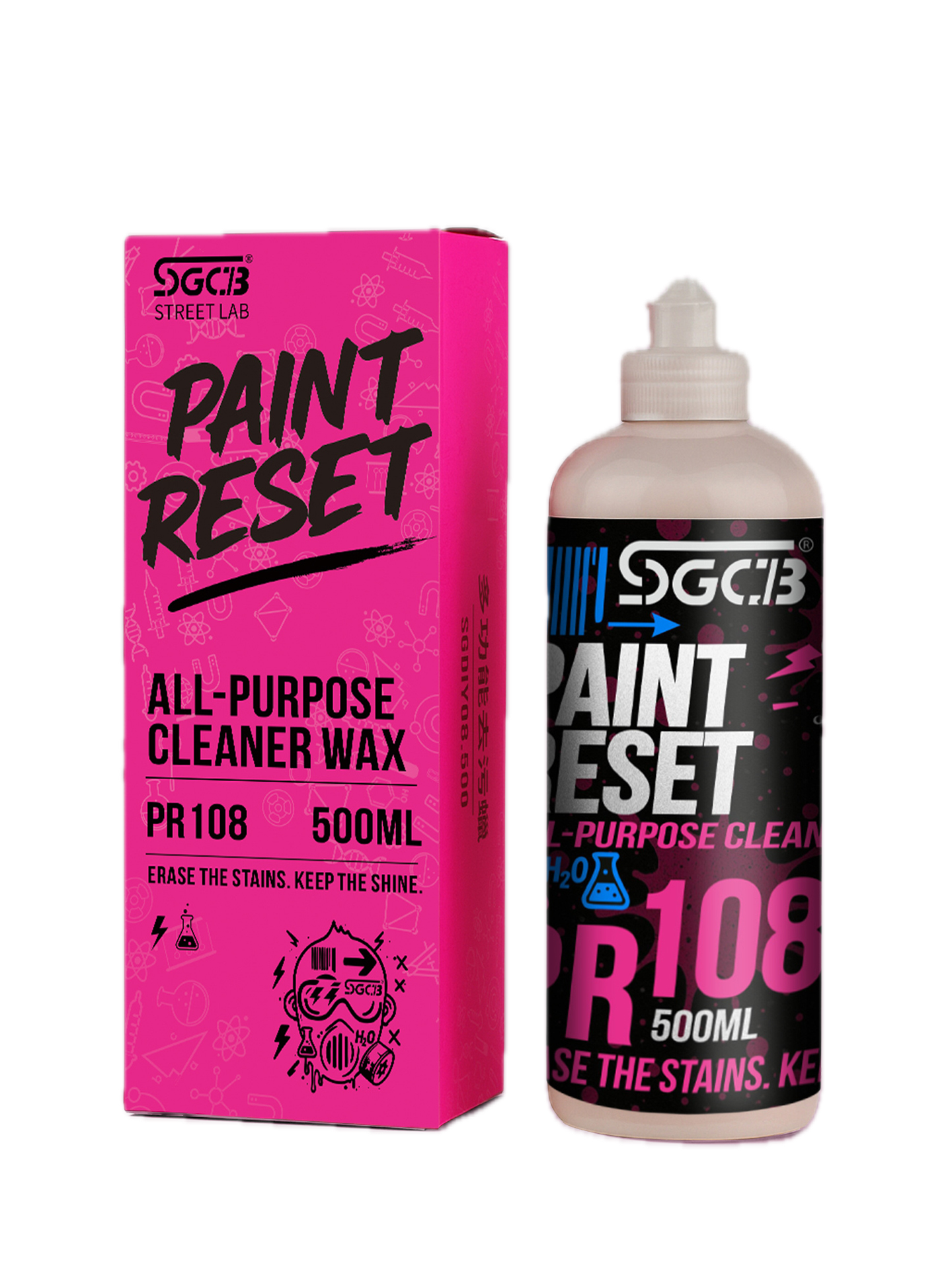 SGCB All-Purpose Cleaner Wax Polish Decontaminate Auto Paint Surface,GUANGZHOU SGCB CO.,LTD,DlY All-Purpose Cleaner Wax