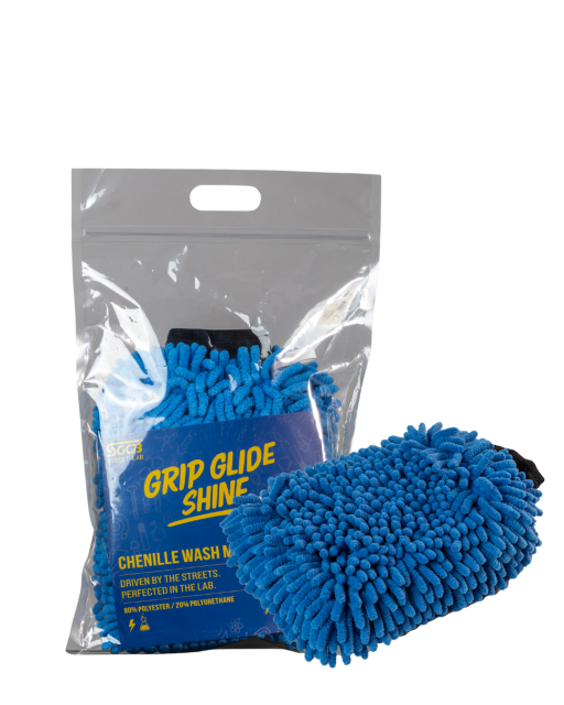 SGCB Chenille Microfiber Car Wash Mitt Soft Auto Body Cleaning Tool,GUANGZHOU SGCB CO.,LTD,Microfiber Car Wash Mitt designed for efficient car detailing.