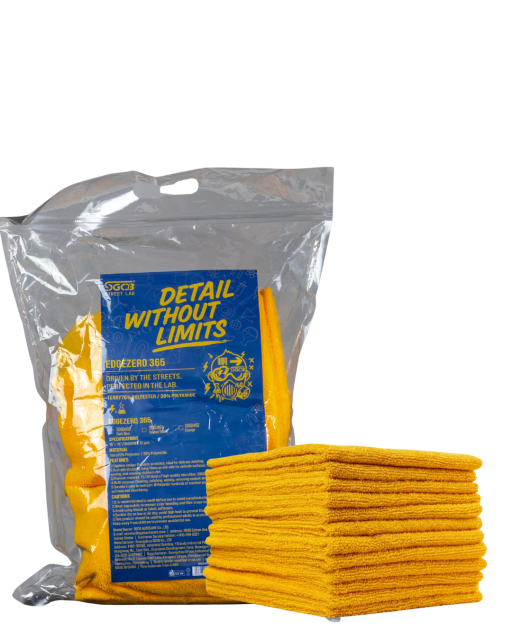 SGCB EdgeZero 365 Towel  Auto Drying Cleaning Microfiber Towel,GUANGZHOU SGCB CO.,LTD,SGCB EdgeZero 365 - 365 GSM Car Detailing Towels Bulk 12-Pack