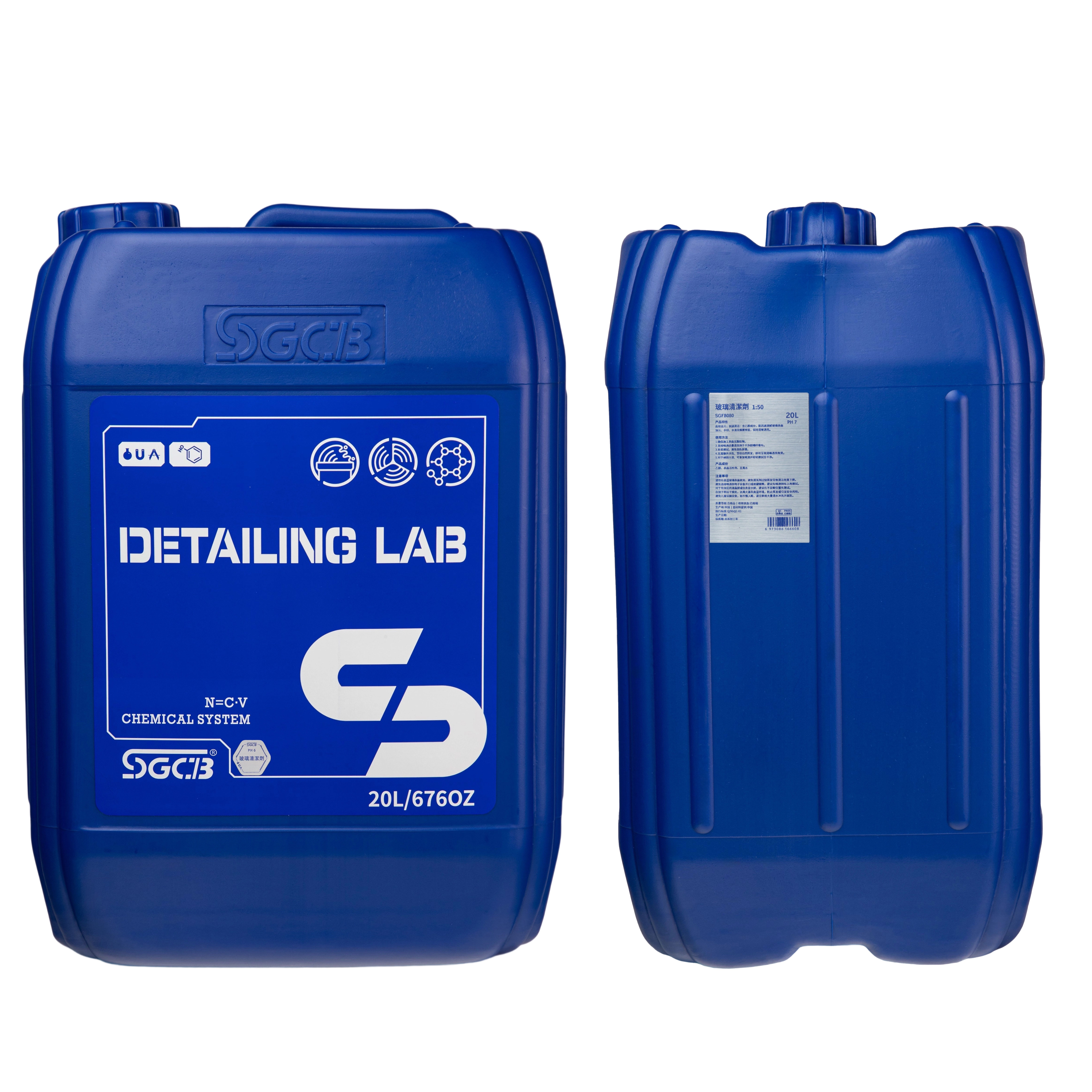 SGCB 20L Glass Cleaner Decontamination Auto Mirror Surface Cleaning,GUANGZHOU SGCB CO.,LTD,20L Glass Cleaner removes stains