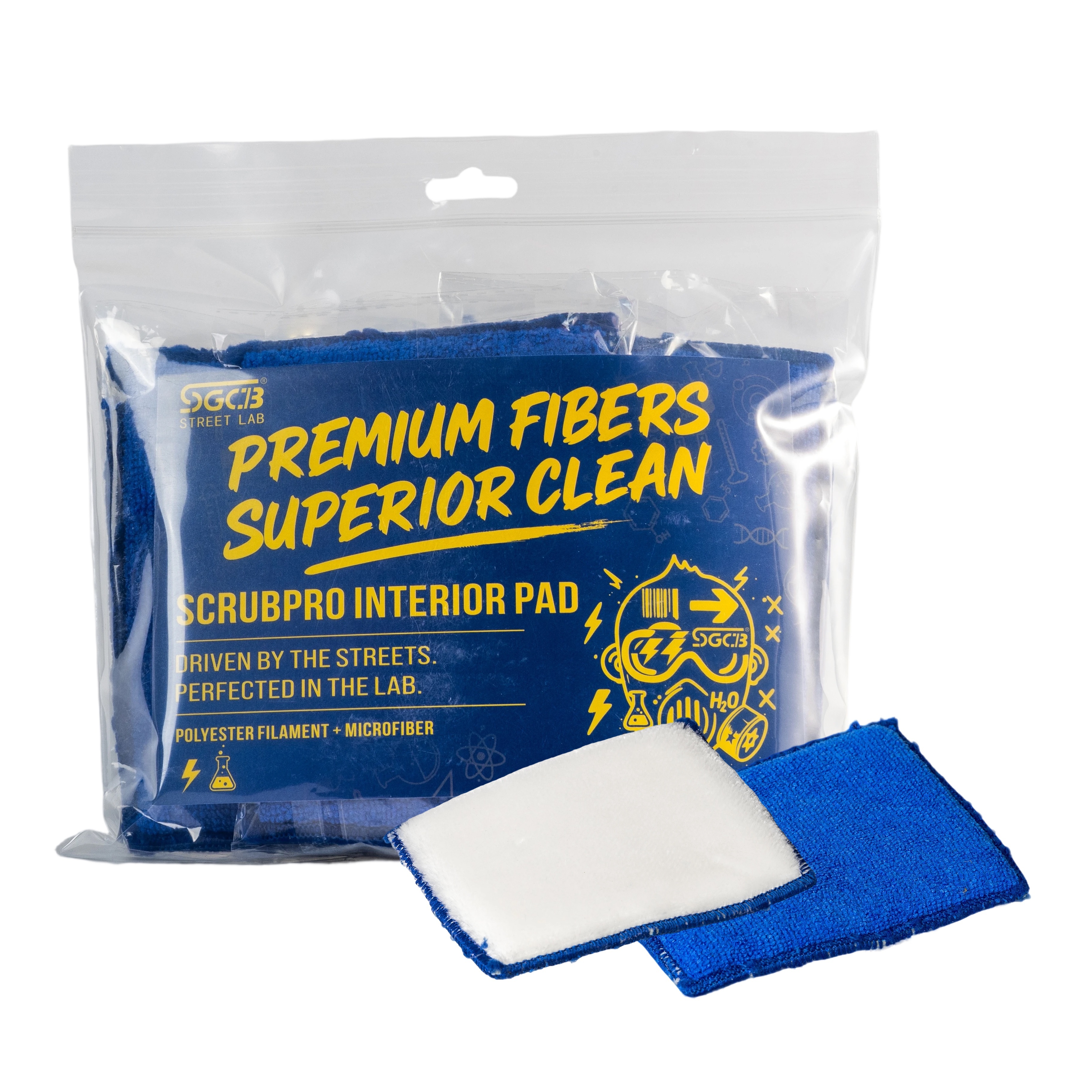 SGCB Scrub pro interior PAD High Density Auto Interior Deep Cleaning,GUANGZHOU SGCB CO.,LTD,Interior Cleaning Mitt