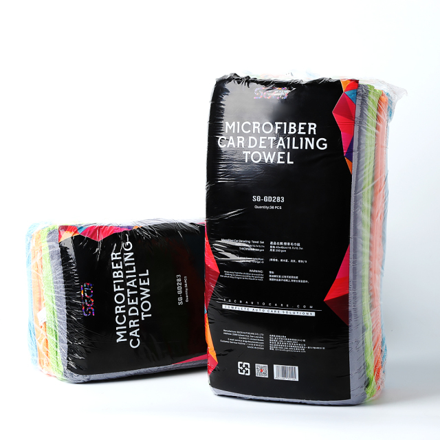 SGCB Microfiber Car Detailing Towel 36Pcs Lint-free Auto Detailing,GUANGZHOU SGCB CO.,LTD,Microfiber Car Detailing Towel (36pcs)