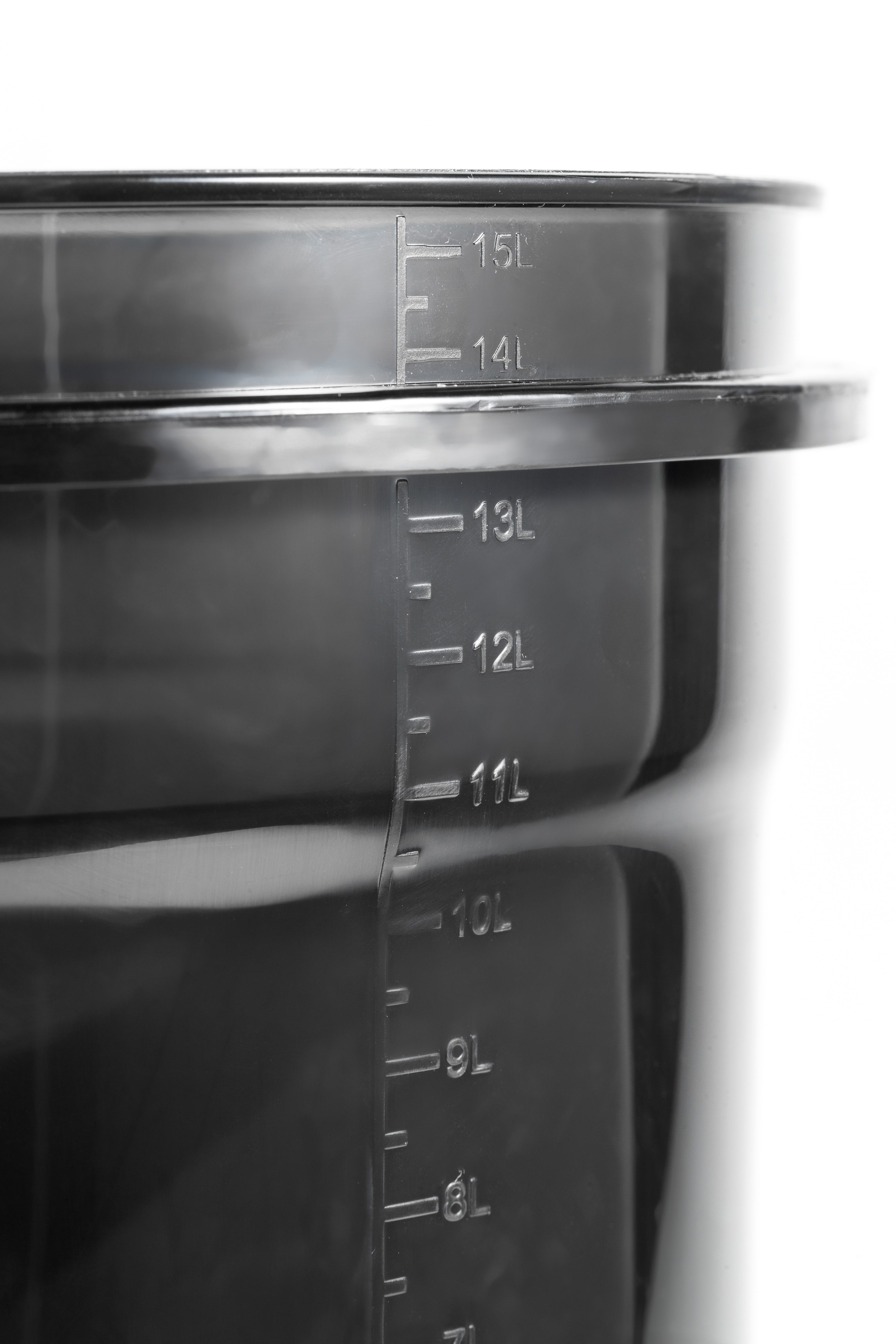 SGCB Translucent Bucket Visible Capacity Auto Clean Translucent Black,GUANGZHOU SGCB CO.,LTD,SGCB Translucent Bucket Visible Capacity Auto Clean Translucent Black