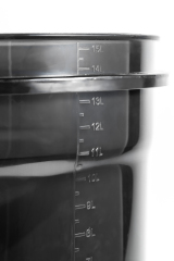 SGCB Translucent Bucket Visible Capacity Auto Clean Translucent Black,GUANGZHOU SGCB CO.,LTD,SGCB Translucent Bucket Visible Capacity Auto Clean Translucent Black