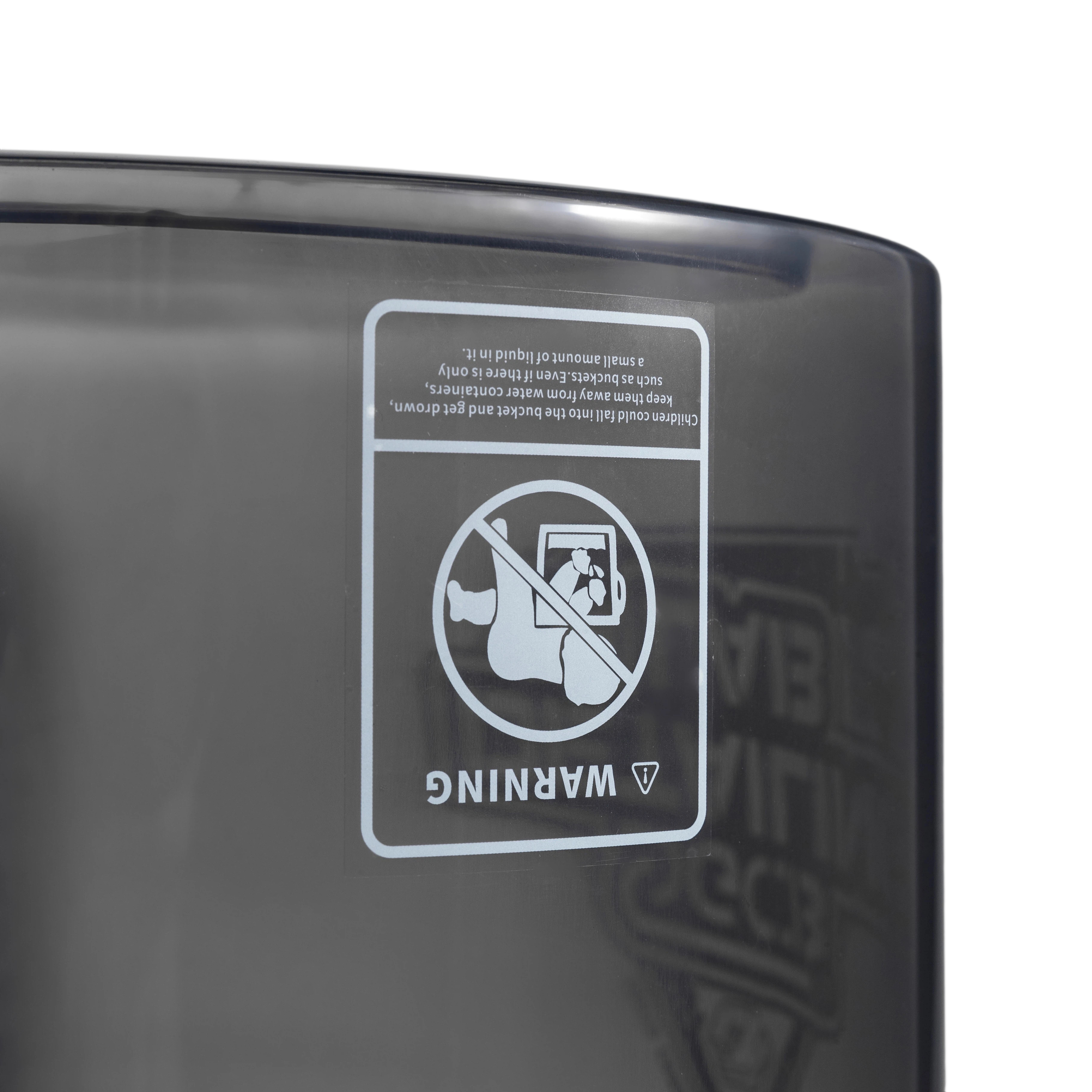 SGCB Translucent Bucket Visible Capacity Auto Clean Translucent Grey,GUANGZHOU SGCB CO.,LTD,Translucent Bucket for Car Washing