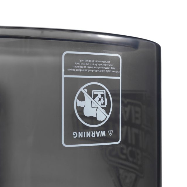 SGCB Translucent Bucket Visible Capacity Auto Clean Translucent Grey,GUANGZHOU SGCB CO.,LTD,Translucent Bucket for Car Washing