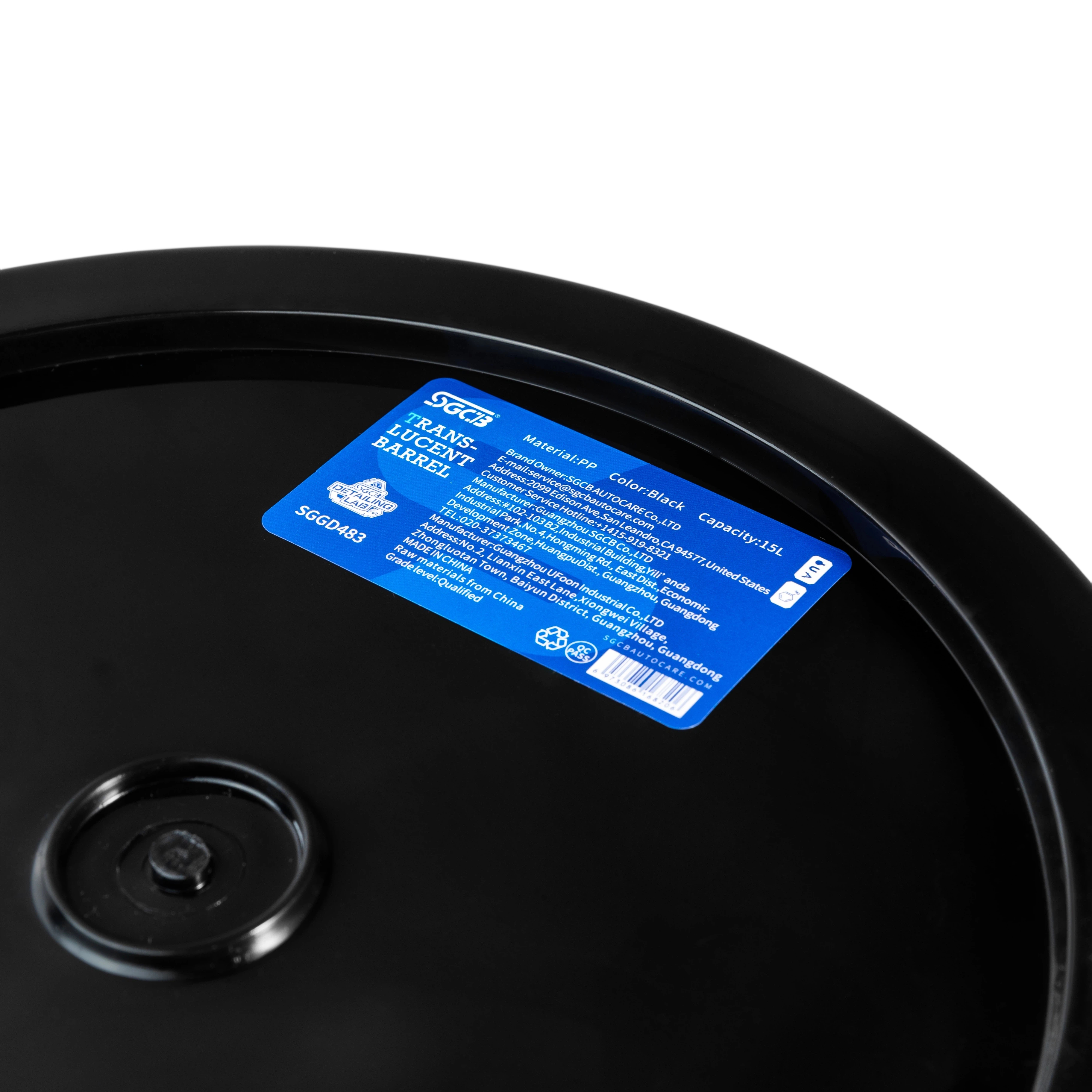SGCB Translucent Bucket Visible Capacity Auto Clean Translucent Black,GUANGZHOU SGCB CO.,LTD,SGCB Translucent Bucket Visible Capacity Auto Clean Translucent Black