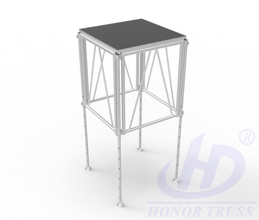 concert stage Portable aluminum stage 4*4ft