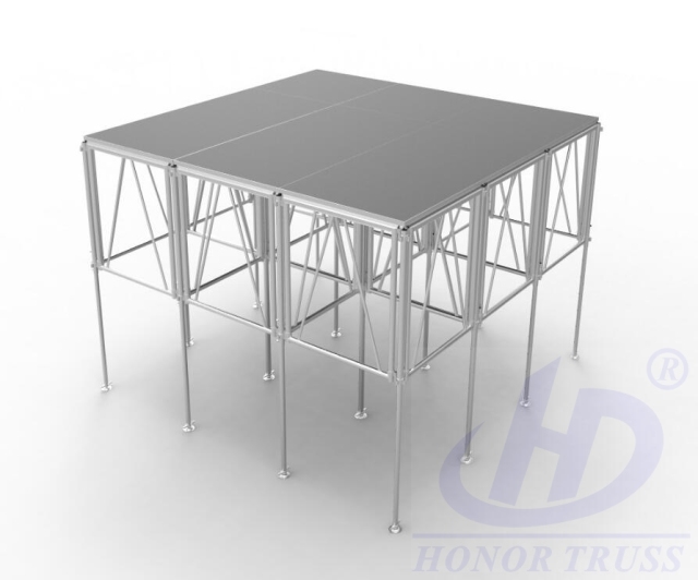 concert stage Portable aluminum stage 4*4ft