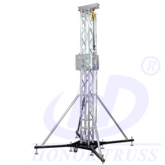 lighting truss lifting system spigot truss system