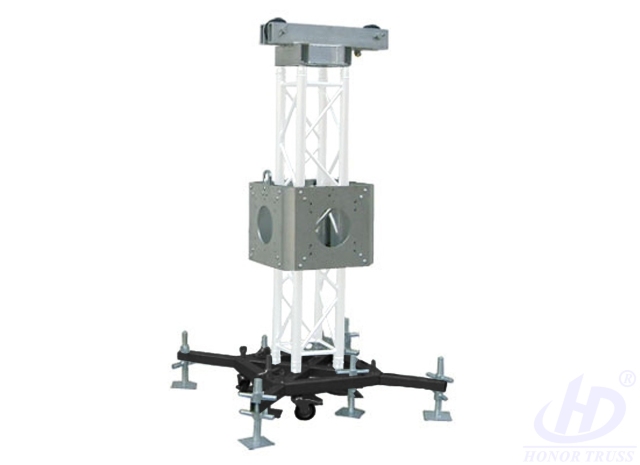 lighting truss lifting system spigot truss system
