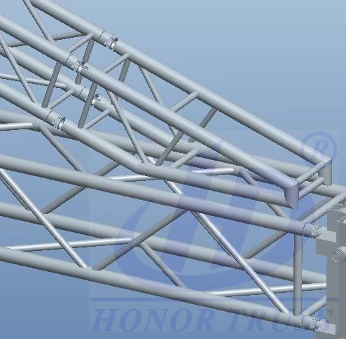 PYRAMID STAGE ROOF TRUSS 12x8x6m