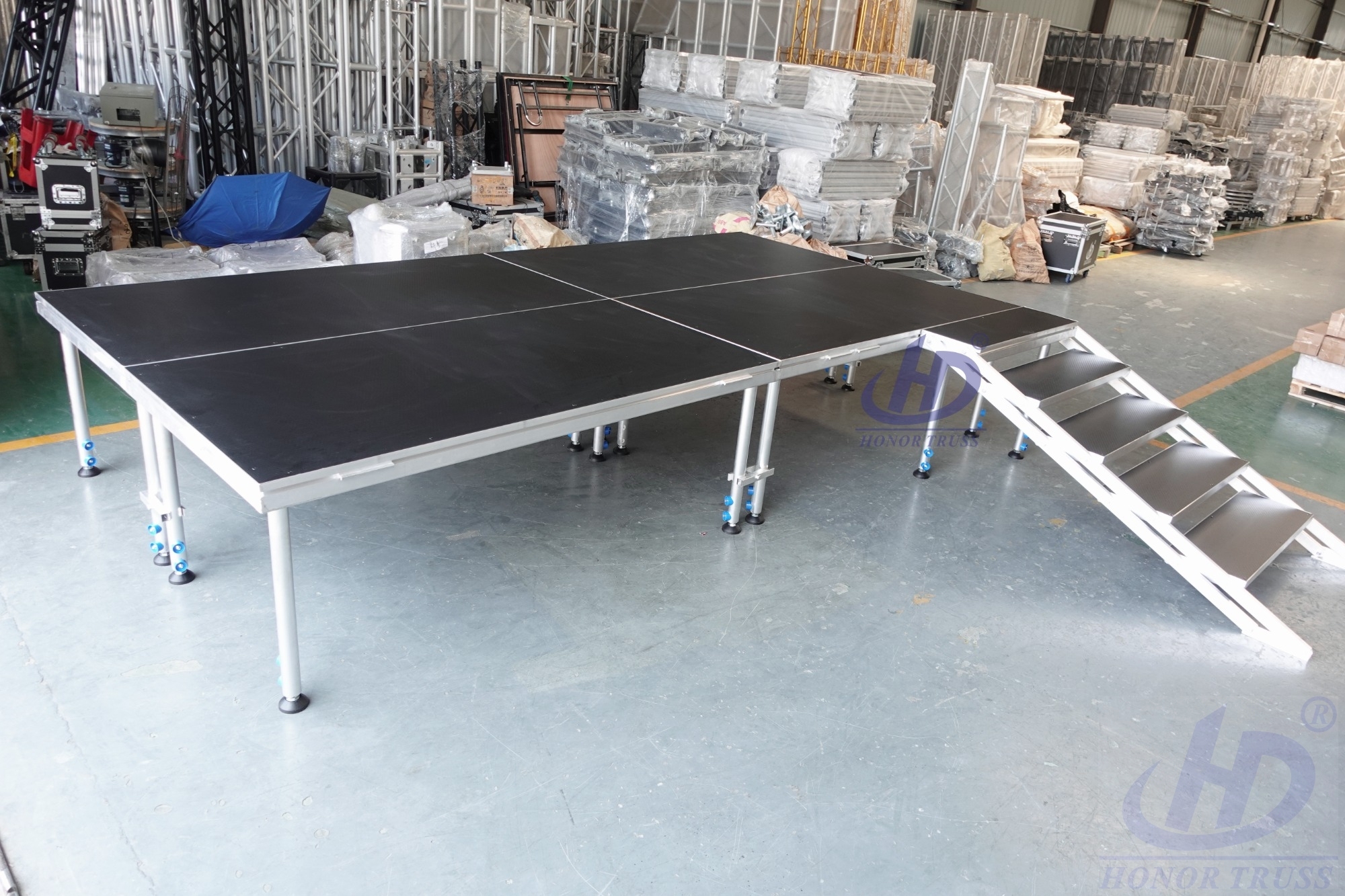 4x8ft Easy Install Portable Aluminium Stage Deck for Events