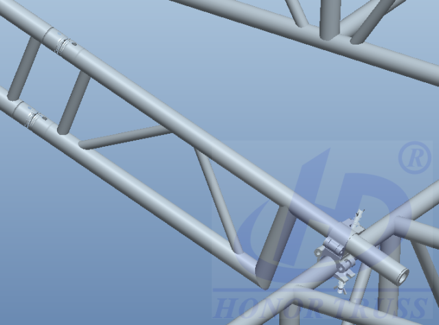 290mm single-row spigot truss joint is suitable for roofs