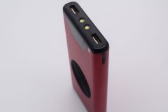 PB-03W, 10,000mAH Metal Power Bank with Wireless Charge 10w output