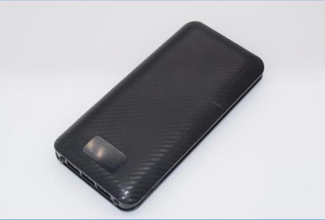 20,000mAH LCD Monitor, 3 Output, Black, with two torch, Micro Input ( Type C ok)