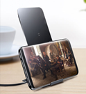 WX-A10 Wireless Charger Stand Holder, 10w, Double Charge