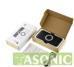 8,000mAH Power Bank, Rubber Oil, with Wireless Output 5w, Qi Pass