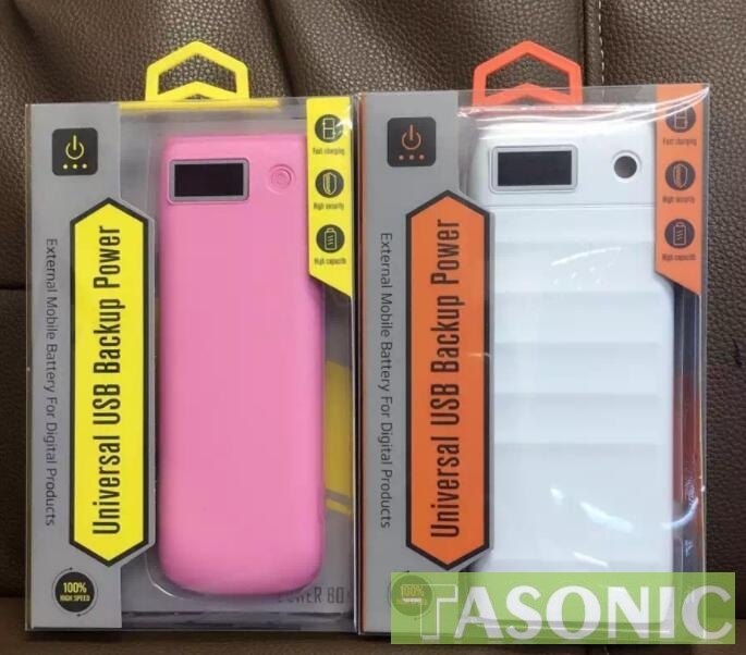 10,000mAh Full PVC Clear Power Bank Package